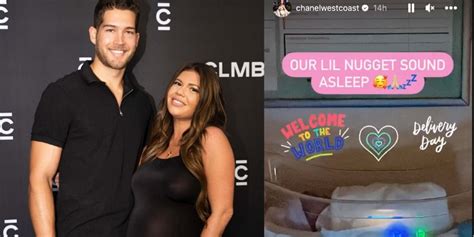 chanel west pregnant|Chanel West Coast and Dom Fenison welcome baby。